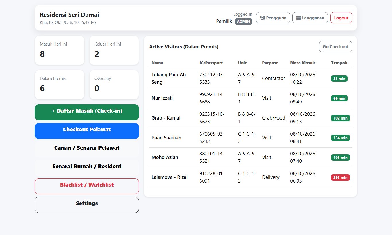 SmartVMS – Visitor Management System for Condos & Guard Houses Malaysia